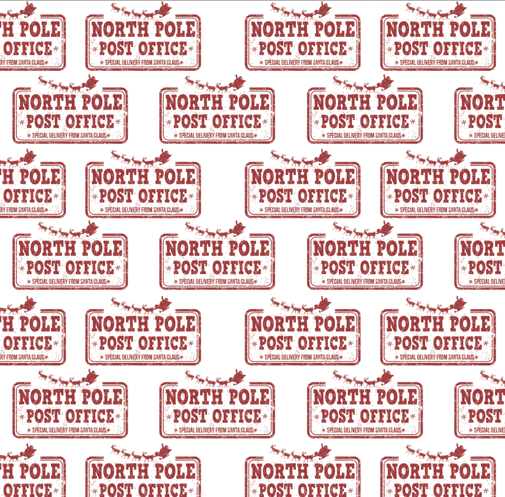 North Pole Wrapping Paper