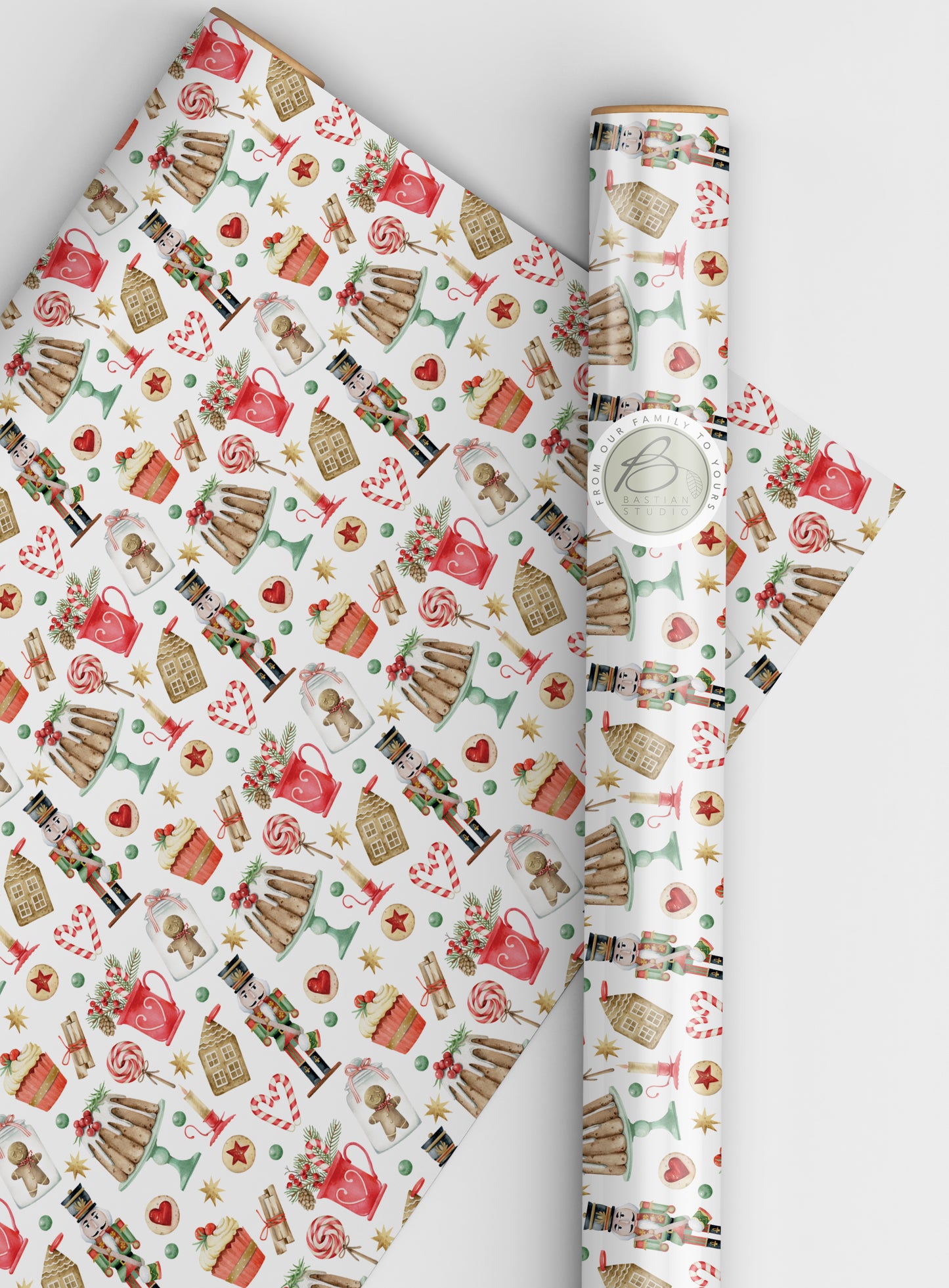 Festive Nutcracker Gift Wrap