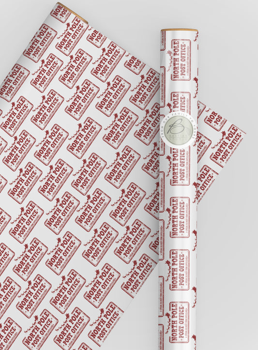 North Pole Wrapping Paper