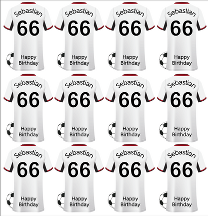 Fulham Personalised Football Wrapping Paper