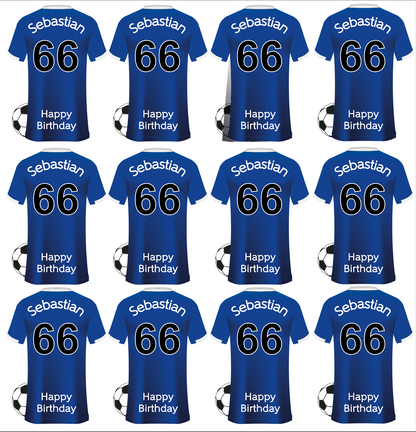 Leicester City Personalised Football Wrapping Paper