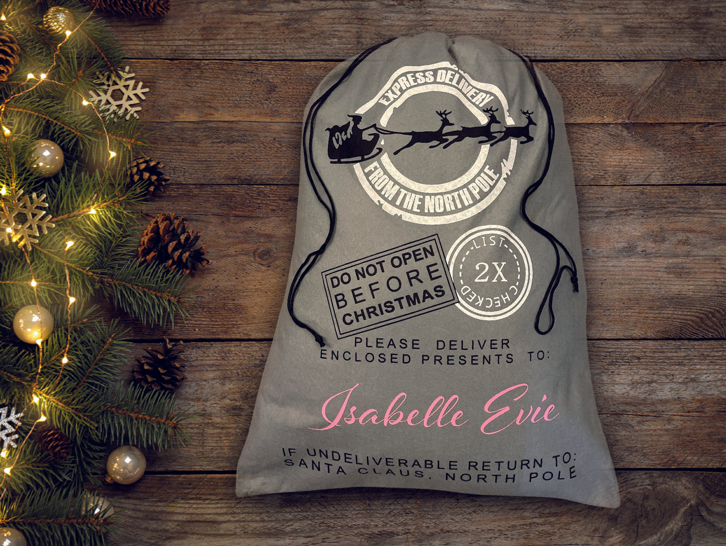 Personalised Santa Sacks