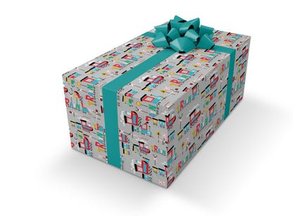 Train wrapping paper