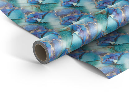 Slate Patten wrapping paper