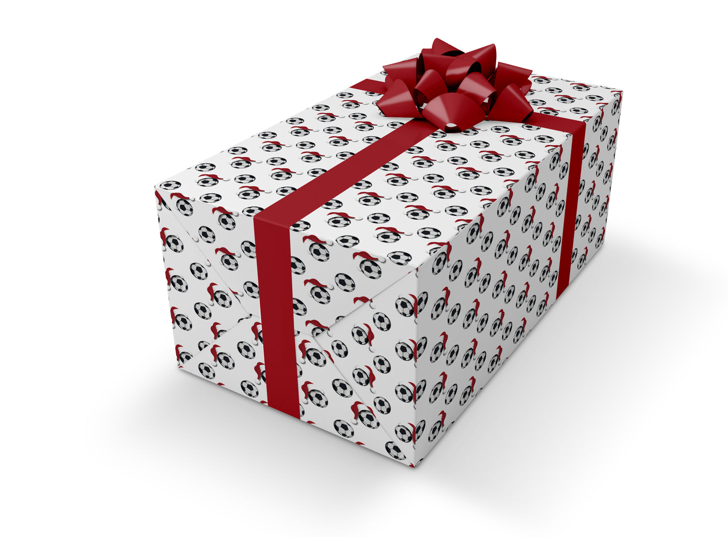 Christmas Football wrapping paper