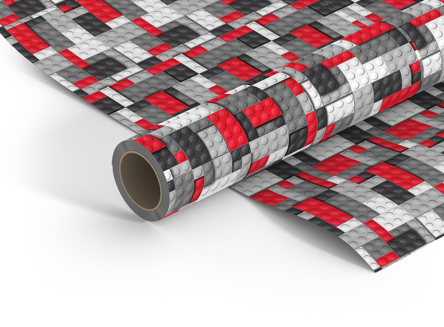 Lego wrapping paper