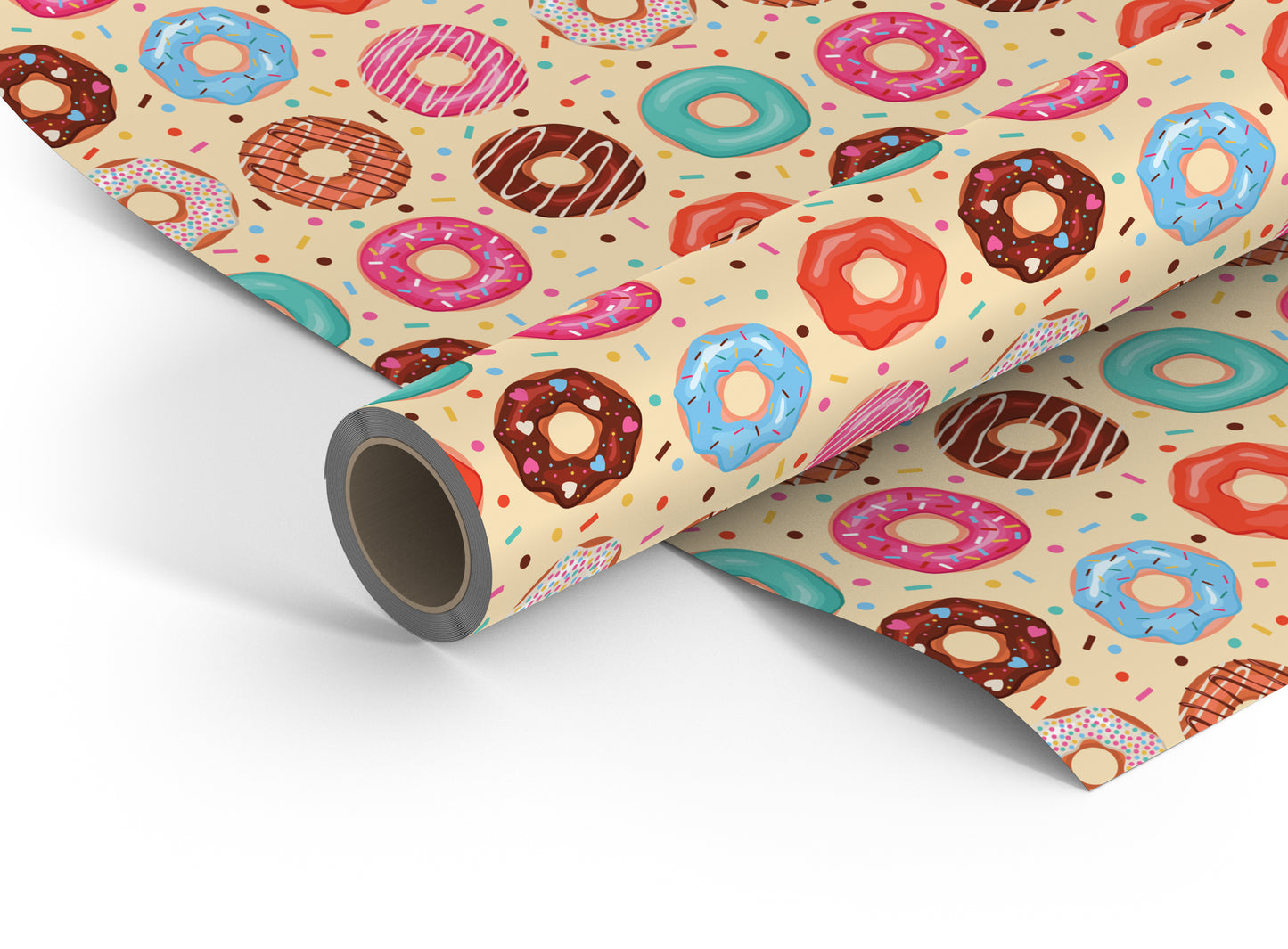 Doughnut Birthday Wrapping Paper