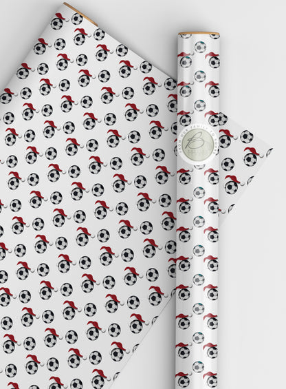 Christmas Football wrapping paper