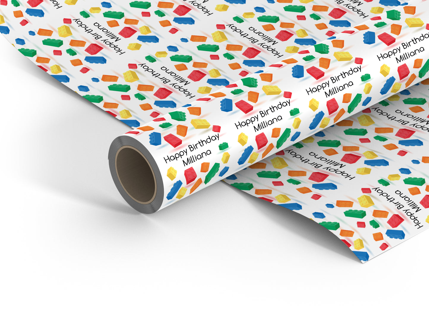 Personalised Lego Wrapping Paper