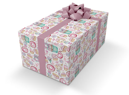 Cake & Muffin Birthday Wrapping Paper