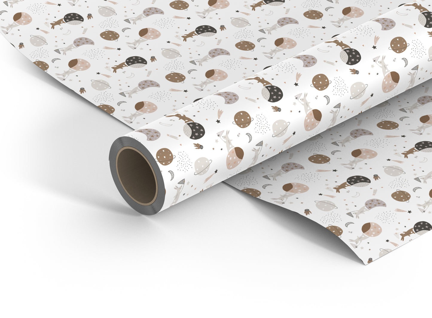 Rabbit & The Moon wrapping paper