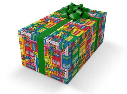 Personalised Lego Wrapping Paper