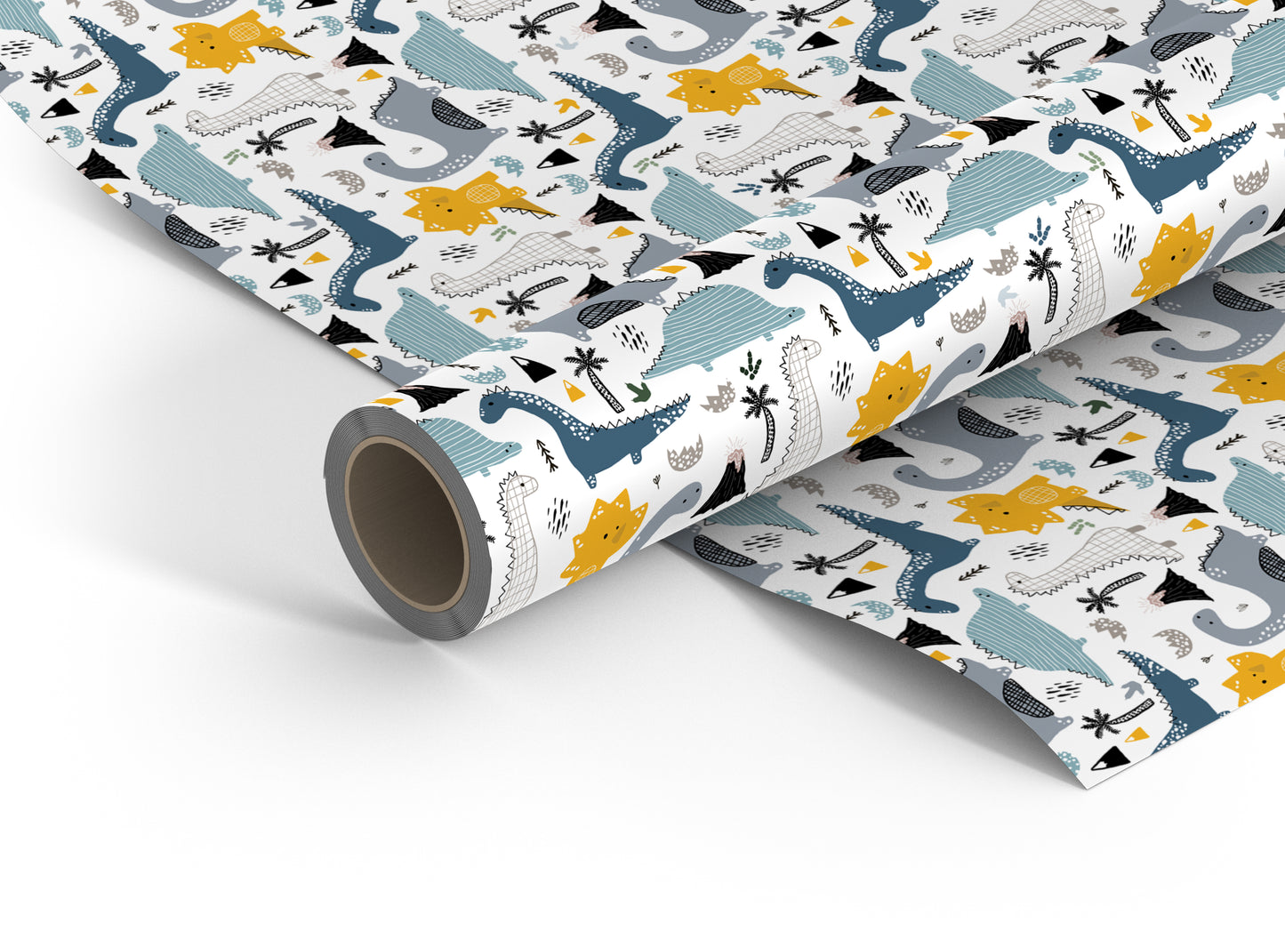 Dinosaur wrapping paper