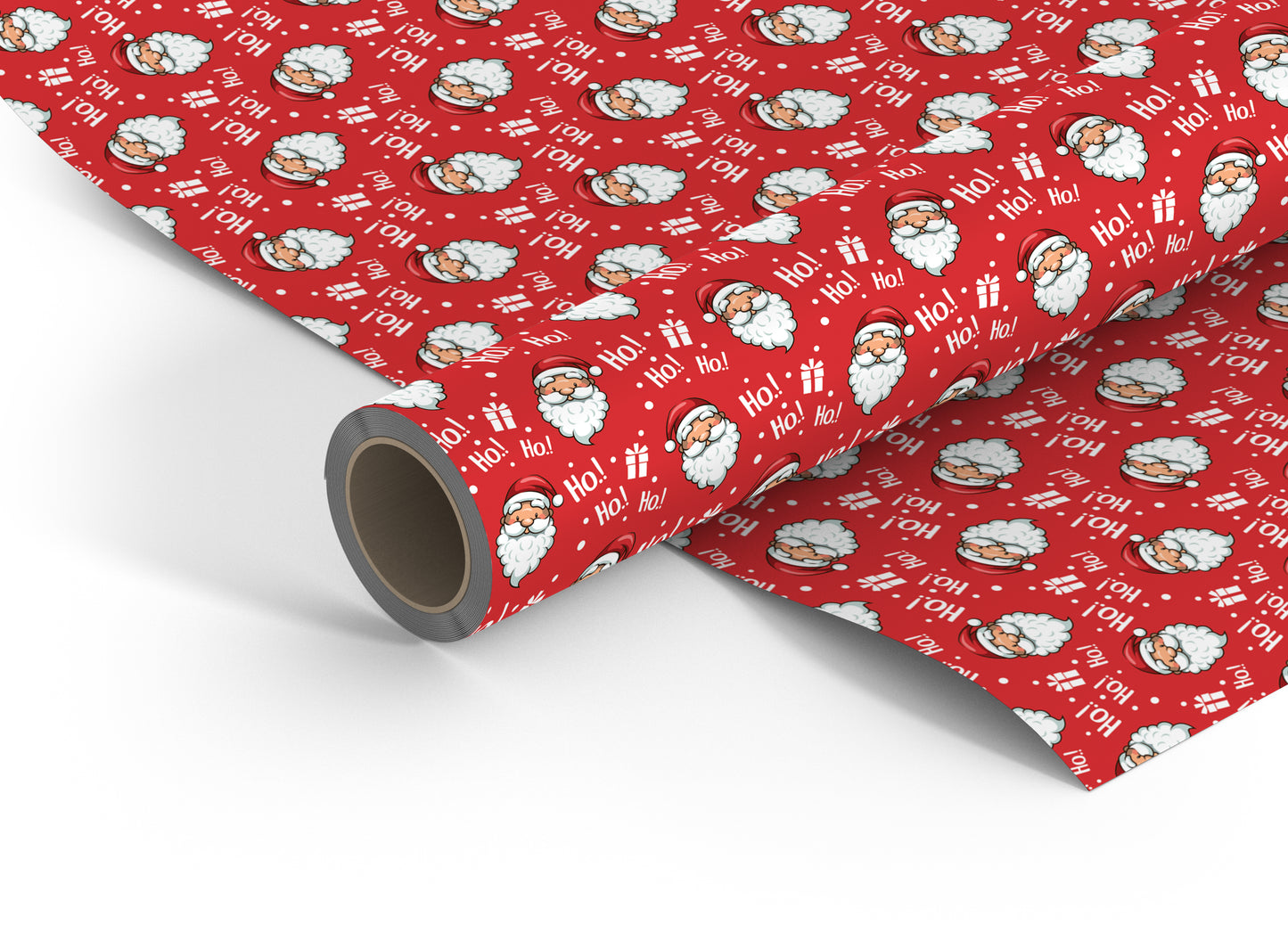 Ho Ho Father Christmas wrapping paper