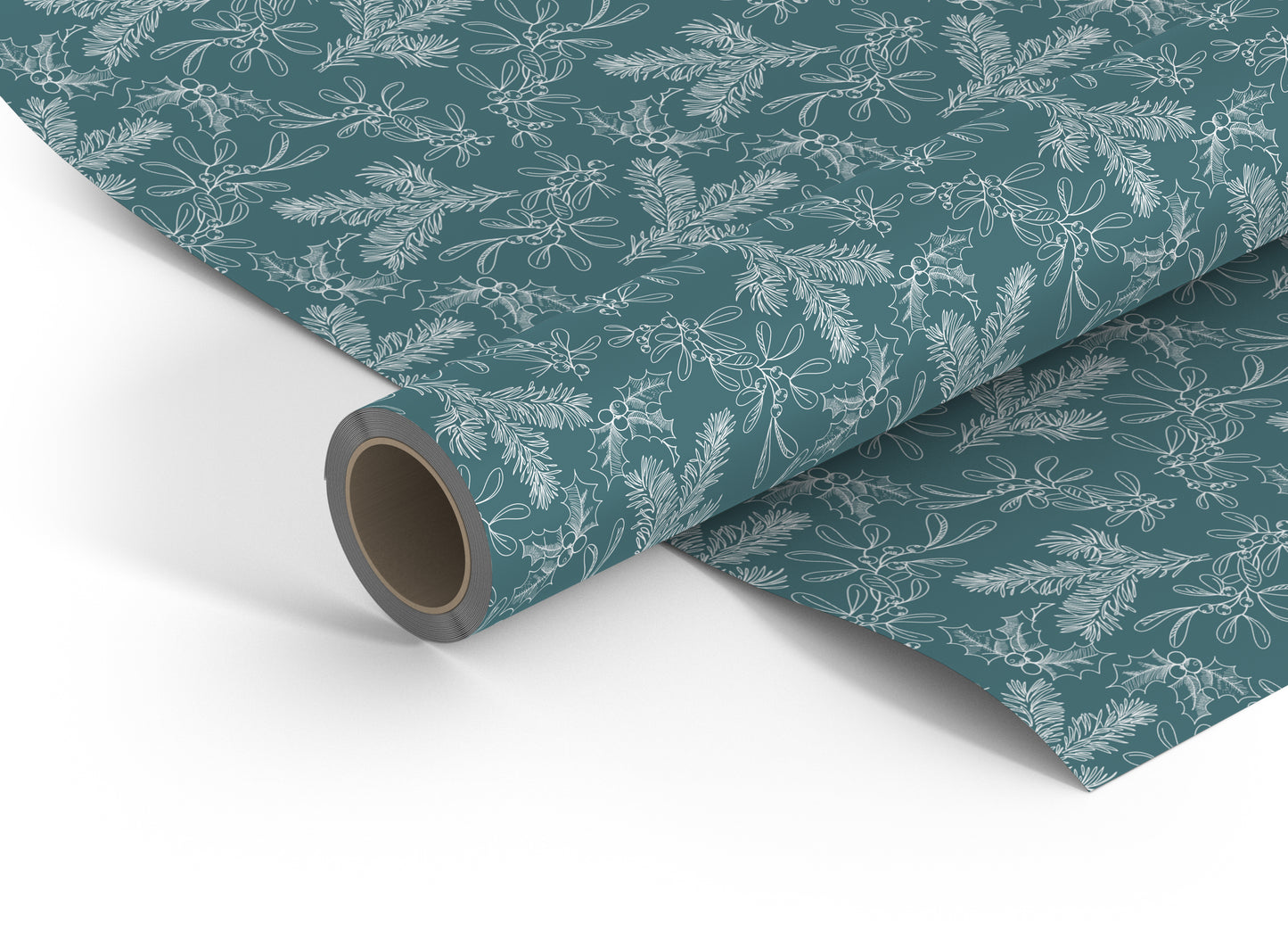 Sage wrapping paper