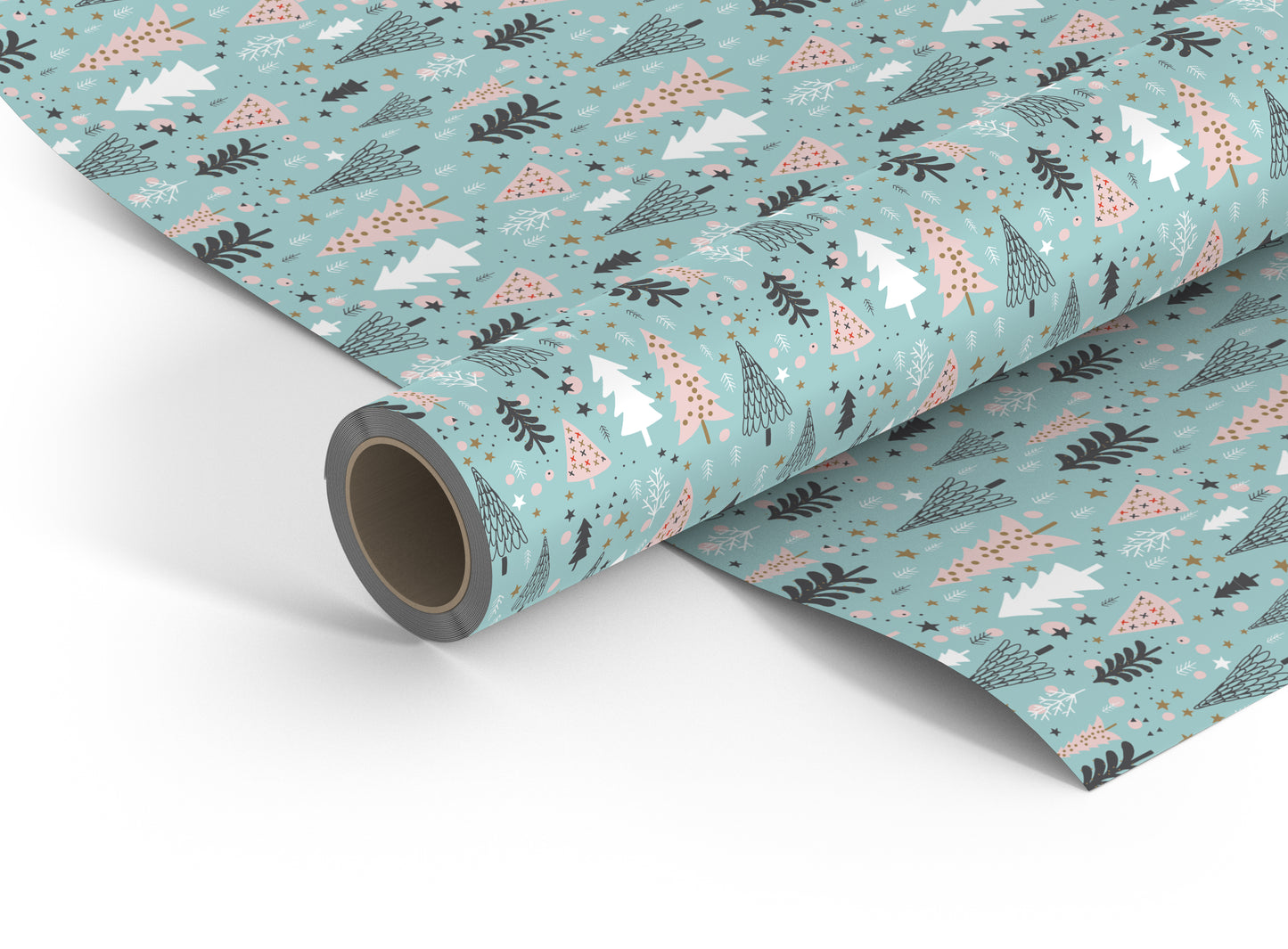 Christmas Tree mix wrapping paper