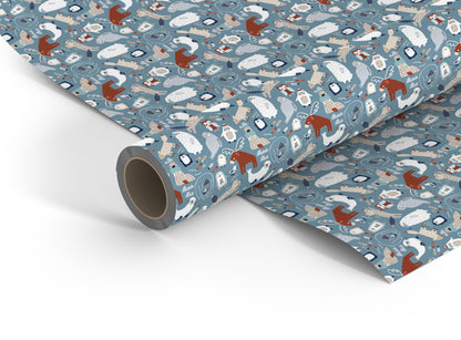 Children's Forest wrapping paper