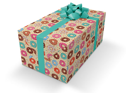 Doughnut Birthday Wrapping Paper